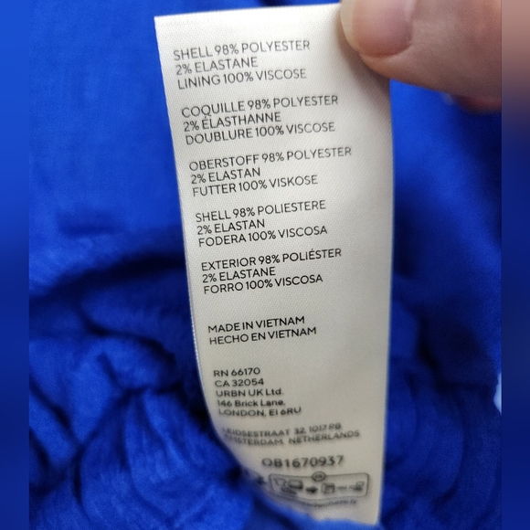 Free People Blue Crop Top - Picture 6 of 6